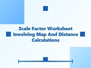 Solving Real-World Problems with Map Scale Factors
